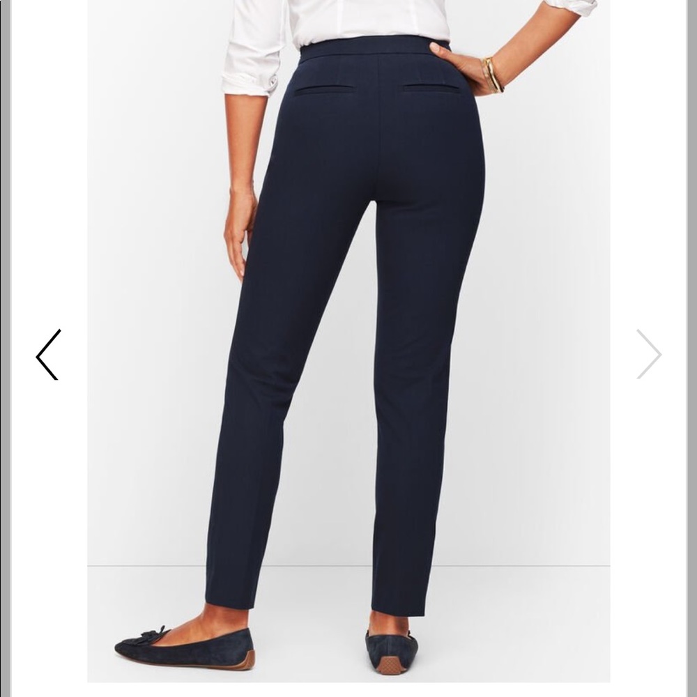 TALBOTS SLIMMING CHATHAM ANKLE PANTS - Picture 7 of 11